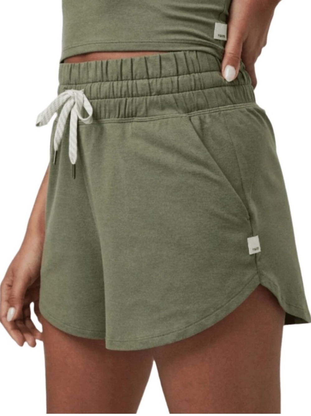 Vuori Halo Performance Short 2.0, Dark Metal Heather, Small